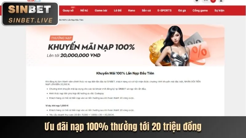 Khuyến mãi chào mừng thành viên mới sp8bet chính thức